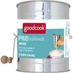 Sifter 3 Cup Goodcook Profreshionals