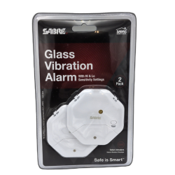 Glass Vibration Alarm 2pk. Sabre