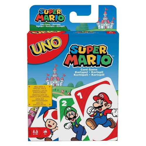Super Mario Uno Card Game