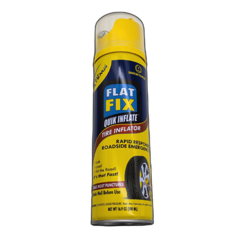 Flat Fix Quik Inflate Tire Inflator 500mL