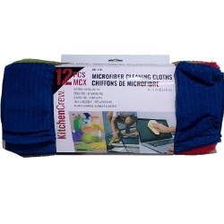 Cleaning Cloths Microfiber 12pk. 14x17.7""
