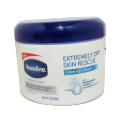 Overnight Cream 201g. Vaseline Extremely Dry Skin Rescue