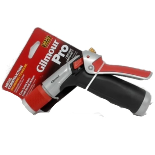 Hose Nozzle Gilmour Pro Red Handle 125psi