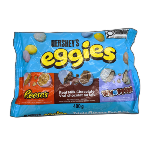 Hershey's Eggies Triple Flavour Fun Pack 400g.