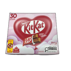 Valentine Kit Kat Snack Size 30pk. 354g.