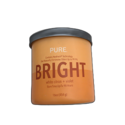 Jar Candle 16oz. Bright White Citron + Violet Pure