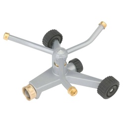 3 Arm Metal Whirling Sprinkler Covers Up To 42' Diameter Gilmour Heavy Duty (endcap)