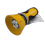 Hose Nozzle Twist Firehose Style Yellow/black Gilmour