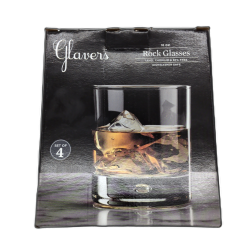 Rock Glasses 10oz. Set Of 4 Glavers