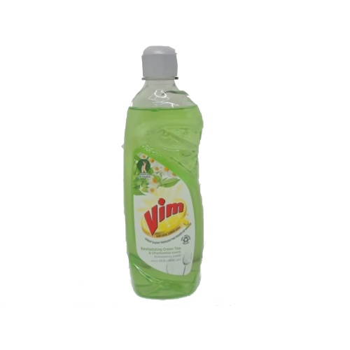 Vim Dish Soap Revitalizing Green Tea & Chamomile Scent 400mL