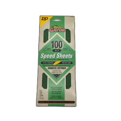 Sandpaper Speed Sheets 100 Grit Fine 3-2/3 X 9" 5pk. Gator"