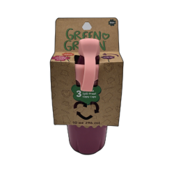 Sippy Cups 3pk. 296ml. Girls Green Crown