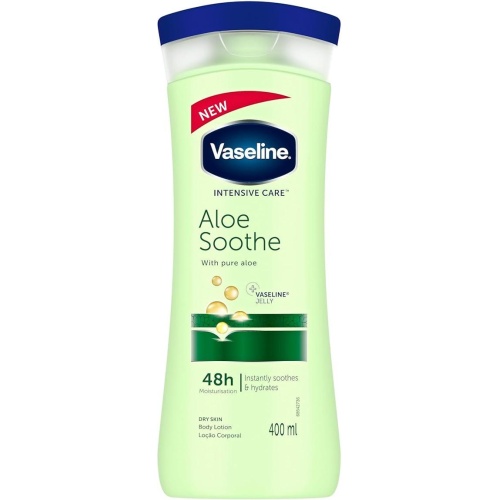 Vaseline Lotion 400ml Aloe Soothe