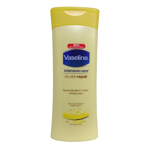 Vaseline Lotion 400ml Int.care Dry Skin Repair