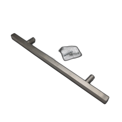 Euro Square Bar Pull 192mm Stainless Steel