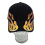 Ballcap Flames Black