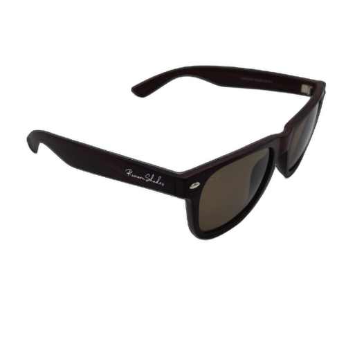 Men's Sunglasses W/case Polarized Mahogany Riviera Shades