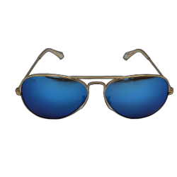 Men's Sunglassses W/case Polarized Iconic Riviera Shades