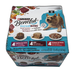 Dog Food Beneful Incredibites 12pk. X 85g. Purina