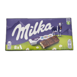 Milka Milkinis 8pk. Mini Bars 87.5g.