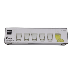 6pc. Shot Glass Set 50ml S&co Home
