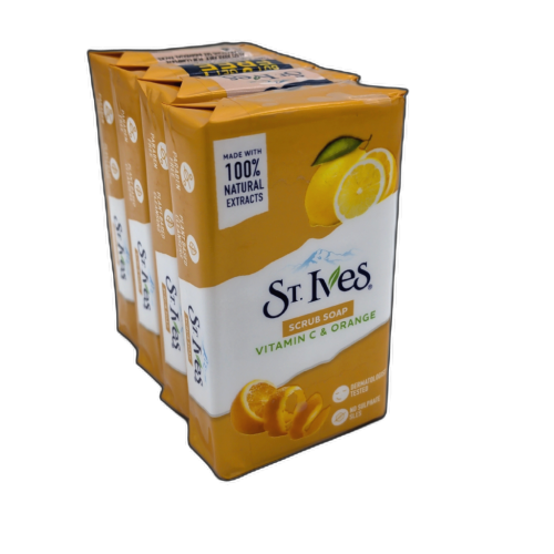 Bar Soap 4pk. Vitamin C & Orange St. Ives