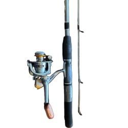 Fishing Rod and Reel 6.6Ft Medium Action