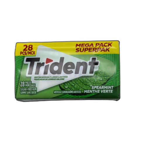 Trident Gum Spearmint 28pcs. Mega Pack