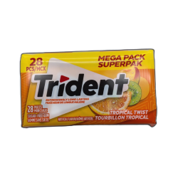 Trident Gum Tropical Twist 28pcs. Mega Pack