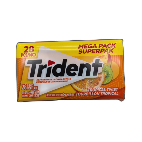Trident Gum Tropical Twist 28pcs. Mega Pack