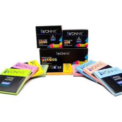 Sticky Notes 3 x 3" 82 Sheets Premium Assorted Colours Ikonnit(12 for $5.99)"