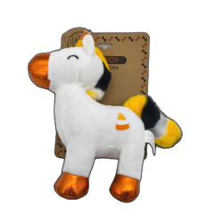 Dog Toy Plush Candy Corn Unicorn W/squeaker Winifred & Lily