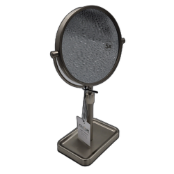 Vanity Mirror 1x & 5x Magnification 7.5 X 4" X 13" Silver Joli Life"