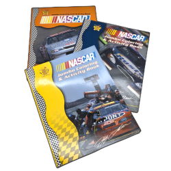 Nascar Jumbo Coloring & Activity Book Assorted