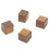 Square Chair Leg Cap 4-pc 31-41mm. Home Essentials