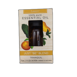 100% Pure Essential Oil Just be" Blend Tranquil 15ml Fusion"