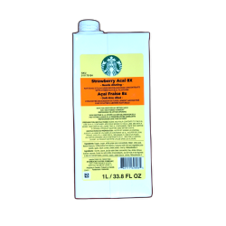 Starbucks Strawberry Acai 8X Beverage Base Concentrate 1L