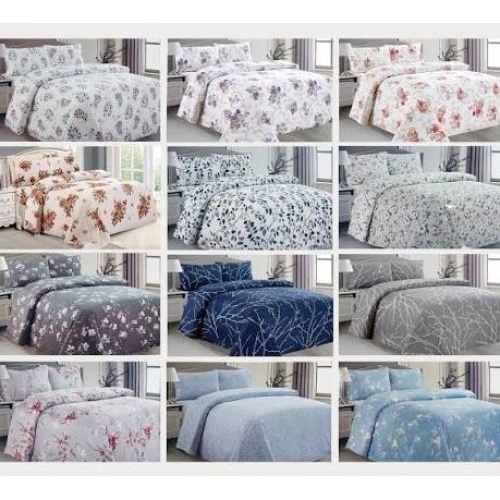 9500 Twin Sheet Set 4pc Printed Ass't Designs Home Aesthetics