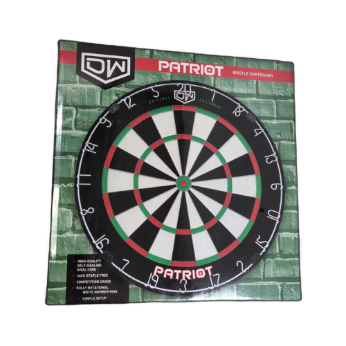 Bristle Dartboard Competition Grade Patriot Dart World
