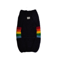 Dog Sweater XXS Rainbow Good Vibes Alpaca Chilly Dog